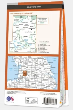 Explorer Map 287 West Pennine Moors