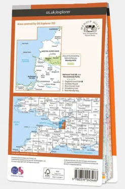 Explorer Map 153 Weston-super-Mare and Bleadon Hill