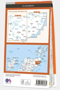 Explorer Map 450 Wick and The Flow Country