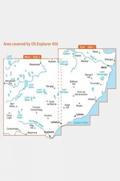 Explorer Map 450 Wick and The Flow Country