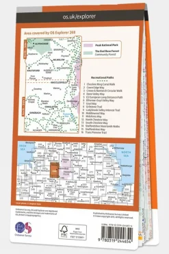 Explorer Map 268 Wilmslow, Macclesfield and Congleton
