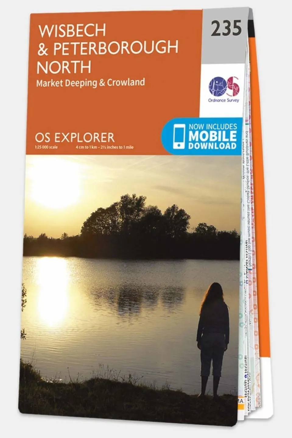 Explorer Map 235 Wisbech and Peterborough North