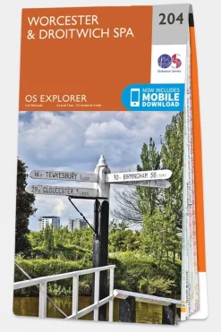 Explorer Map 204 Worcester and Droitwich Spa