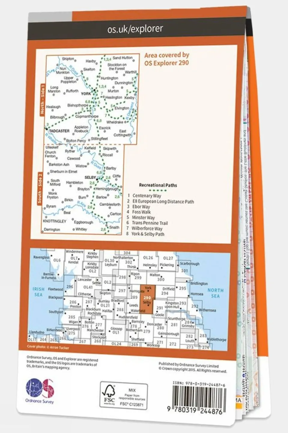 Explorer Map 290 York