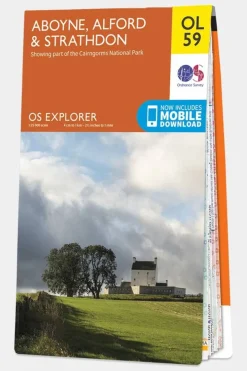 Explorer Map OL59 Aboyne, Alford and Strathdon