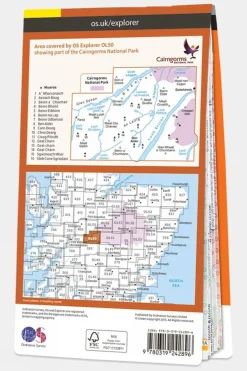 Explorer Map OL50 Ben Alder, Loch Ericht and Loch Laggan