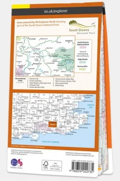 Explorer Map OL34 Crawley and Horsham