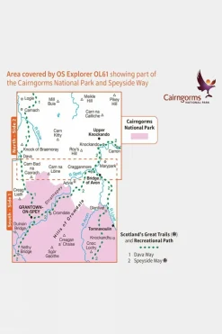 Explorer Map OL61 Grantown-on-Spey and Hills of Cromdale