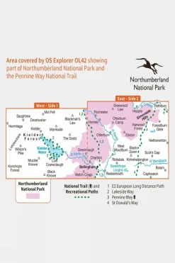 Explorer Map OL42 Kielder Water and Forest