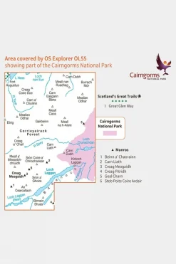 Explorer Map OL55 Loch Laggan and Creag Meagaidh