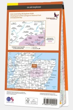 Explorer Map OL60 Lochindorb, Grantown-on-Spey and Carrbridge