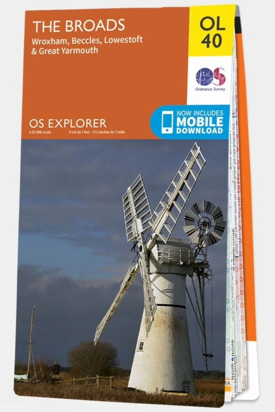 Explorer Map OL40 The Broads