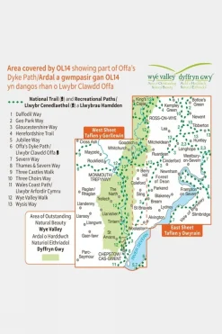 Explorer Map OL14 Wye Valley and Forest of Dean