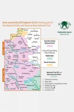 Explorer Map OL30 Yorkshire Dales - Northern and Central Areas