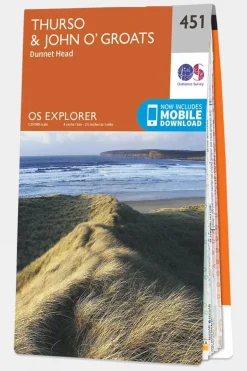 Explorer Maps 451 Thurso and John o' Groats