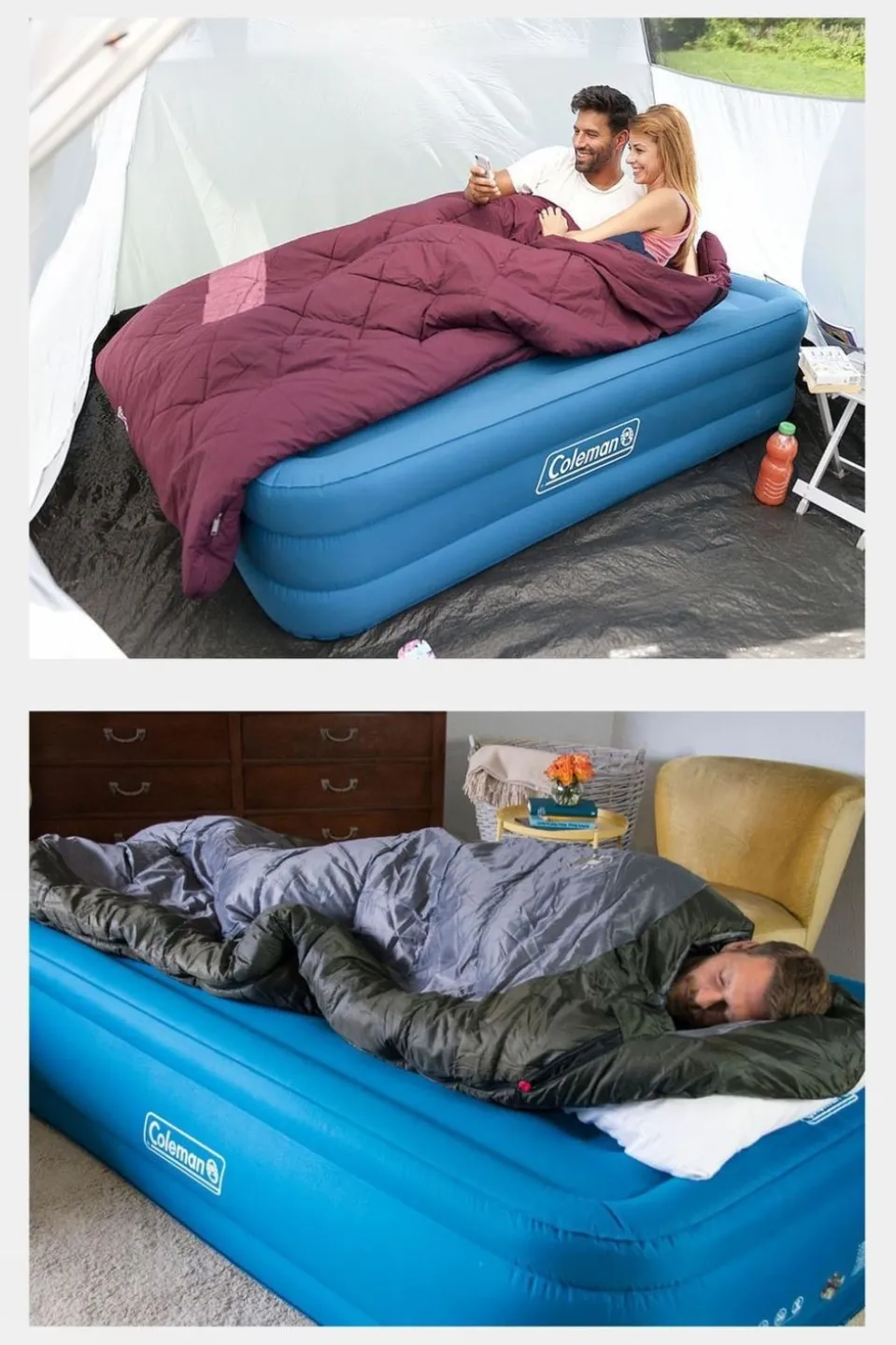 Extra Durable Airbed - Raised Double