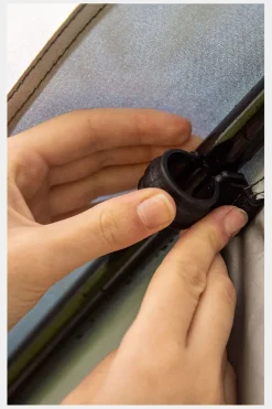 Fastpitch Shelter Pro M Sunwall and Door