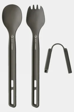 Frontier Ultralight 2 Piece Long Handle Spoon & Spork Cutlery Set