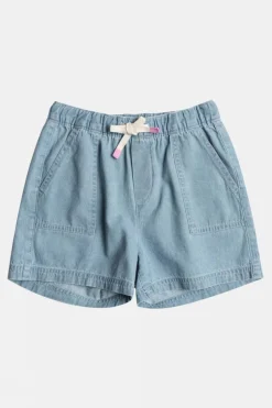 Girls Call On Me Denim Shorts 14+
