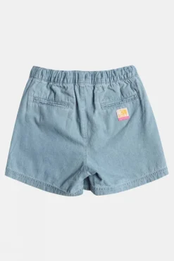 Girls Call On Me Denim Shorts 14+