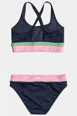 Girls Ilacabo Active-Crop Top Two-Piece Bikini Set 14+