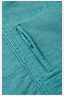 Girls Mist Full Zip Merino Fleece Jacket