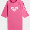 Girls Wholehearted Short Sleeve Rash Vest 14+