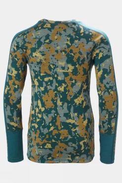 Juniors Graphic Lifa Merino Base Layer Set