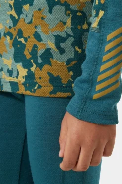 Juniors Graphic Lifa Merino Base Layer Set