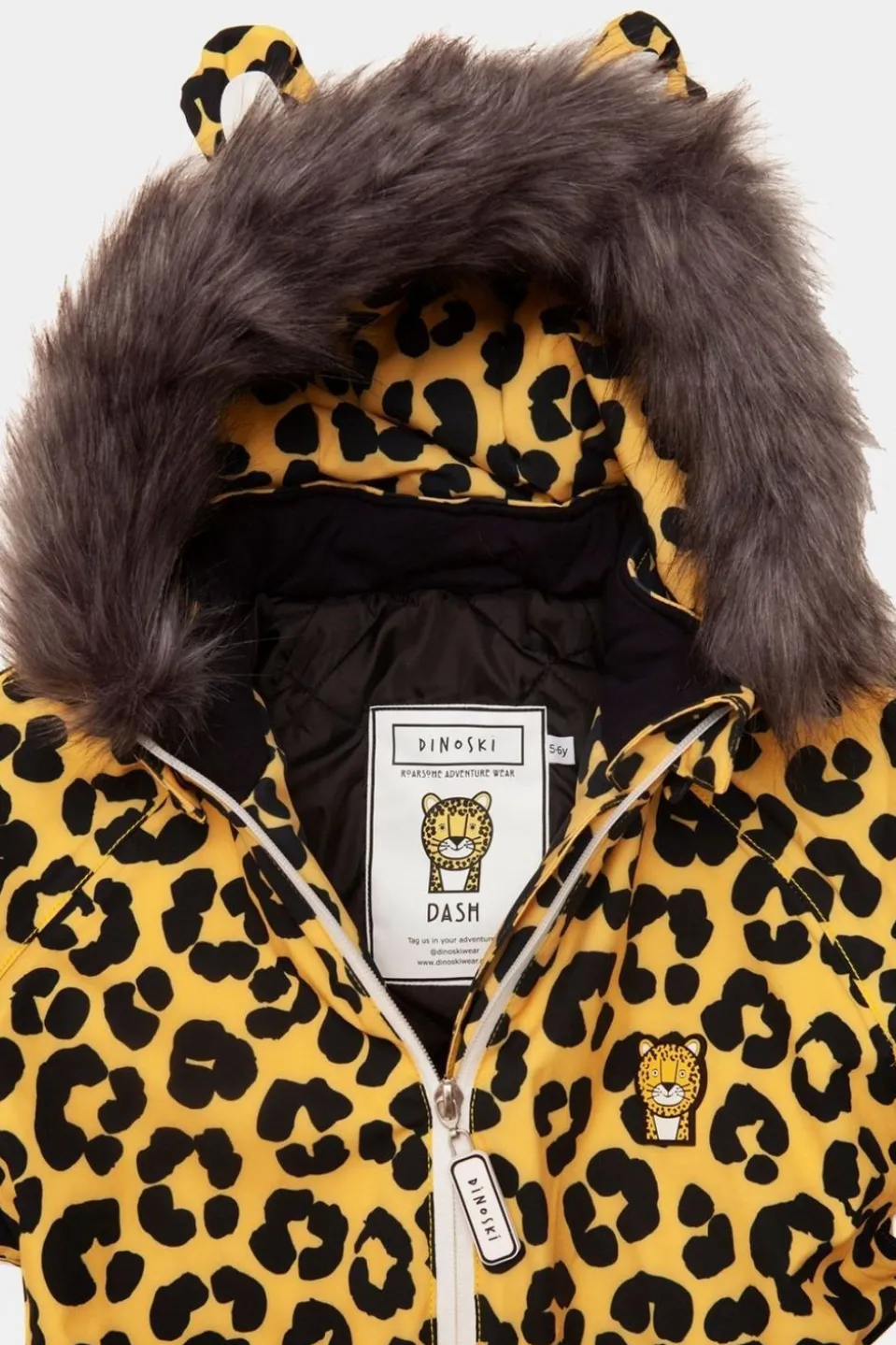 Kids Dash The Leopard Snowsuit