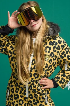 Kids Dash The Leopard Snowsuit