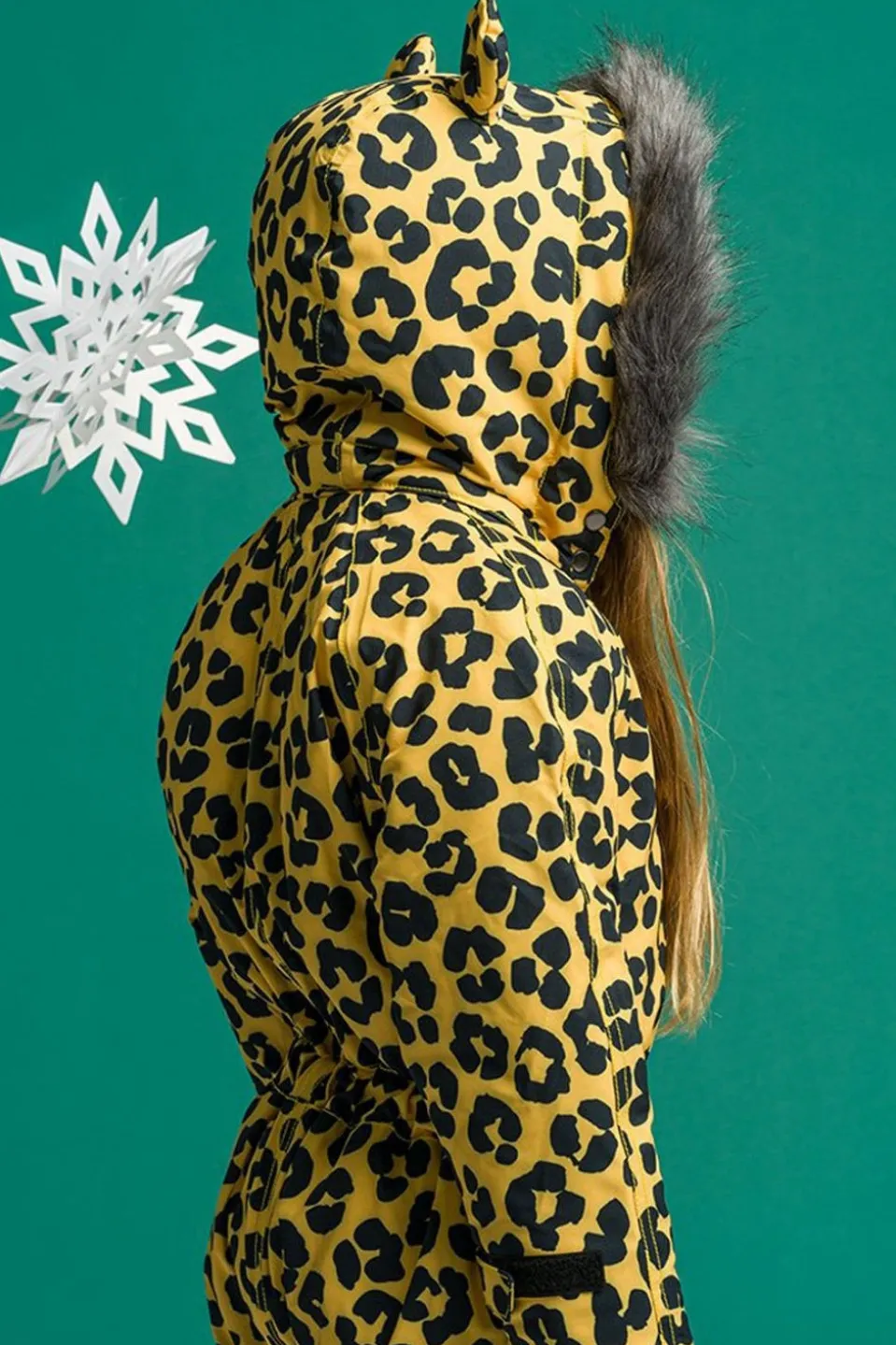 Kids Dash The Leopard Snowsuit