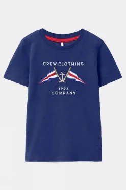 Kids Embroidered Logo T-Shirt