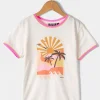 Kids Retro Seascape T-Shirt