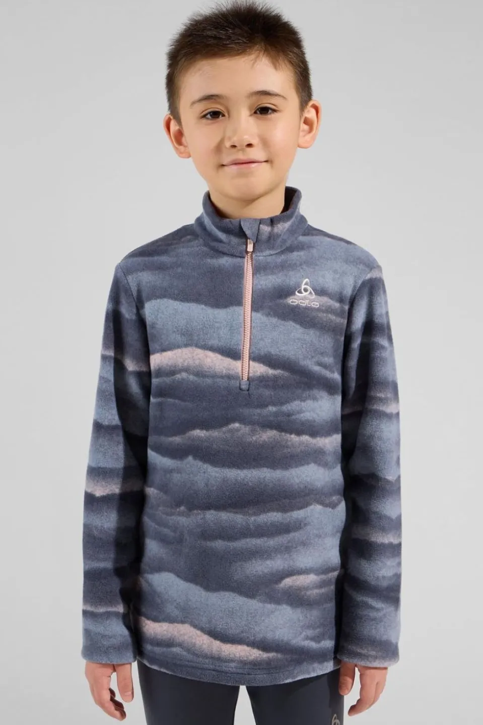 Kids Roy Graphic Half Zip Mid Layer Fleece