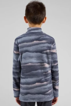 Kids Roy Graphic Half Zip Mid Layer Fleece