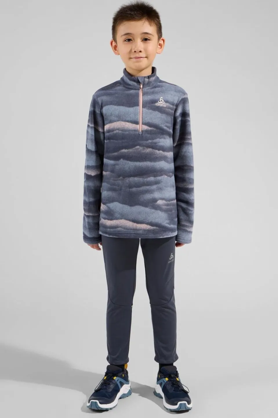 Kids Roy Graphic Half Zip Mid Layer Fleece