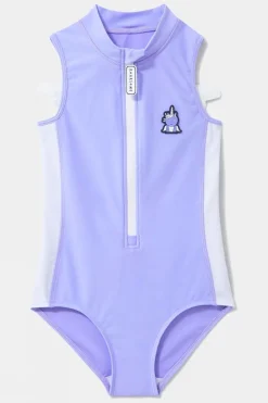Kids Short Sleeve Swimsuit
