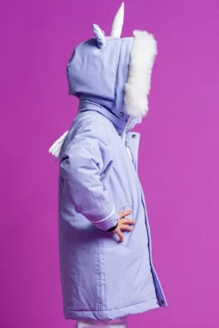 Kids Sparkle The Unicorn Winter Jacket