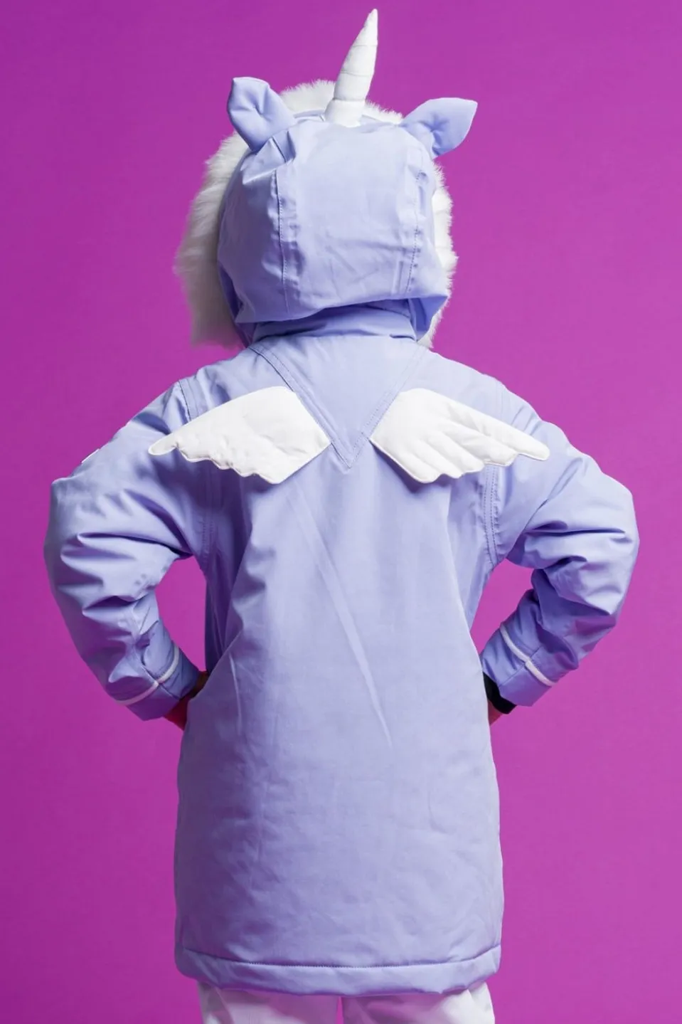 Kids Sparkle The Unicorn Winter Jacket