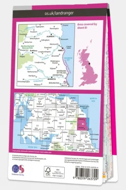 Landranger Map 81 Alnwick and Morpeth