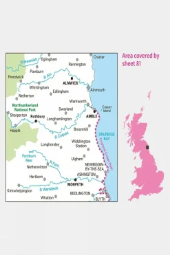 Landranger Map 81 Alnwick and Morpeth