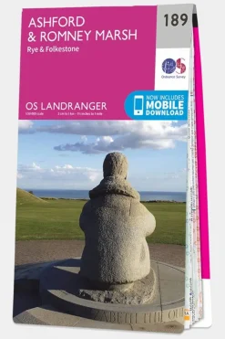 Landranger Map 189 Ashford and Romney Marsh