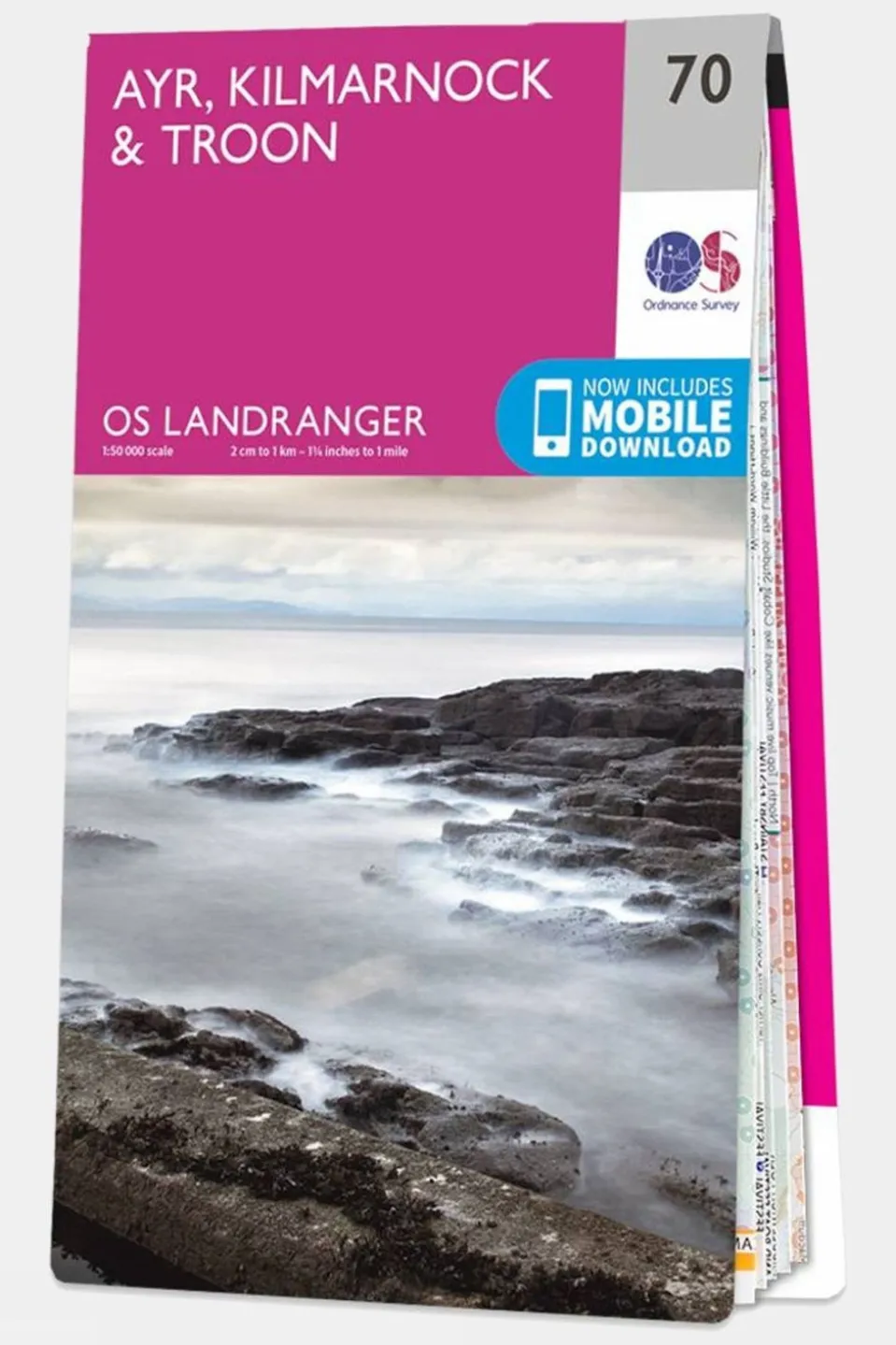 Landranger Map 70 Ayr, Kilmarnock and Troon