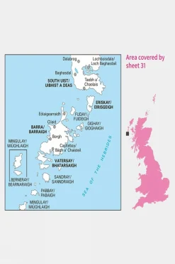 Landranger Map 31 Barra and South Uist