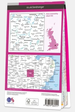 Landranger Map 153 Bedford and Huntingdon