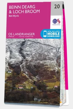 Landranger Map 20 Beinn Dearg and Loch Broom