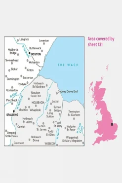 Landranger Map 131 Boston and Spalding