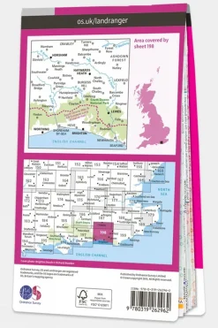 Landranger Map 198 Brighton and Lewes