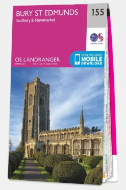 Landranger Map 155 Bury St Edmunds